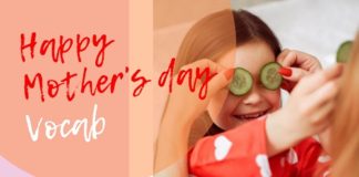 Free Vocab: Mother’s Day